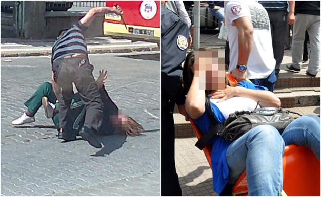 Image result for woman being stabbed