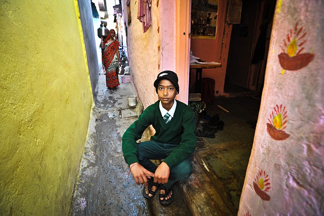 Unaware: Aman Dhawan (pictured), 16, is one of many youngsters who took part in the trial without being aware they had been signed up to test Merck's new Gardasil 9 drug, aimed at preventing cervical cancer